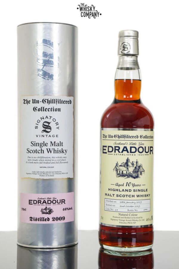 Edradour 2009 Aged 15 Years UCF Highland Single Malt Scotch Whisky – Signatory Vintage (700ml)