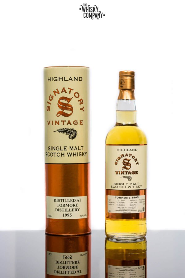 Tormore 1995 Aged 21 Years Single Malt Scotch Whisky – Signatory Vintage (700ml)