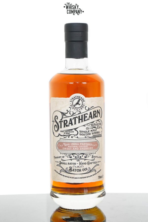 Strathearn Highland Single Malt Scotch Whisky – Batch 001 (700ml)