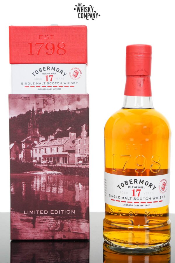 Tobermory 2004 Aged 17 Years Oloroso Cask Matured Single Malt Scotch Whisky (750ml)