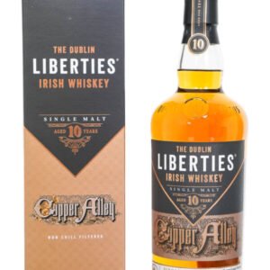 The Dublin Liberties Aged 10 Years Copper Alley Single Malt Irish Whiskey (700ml)
